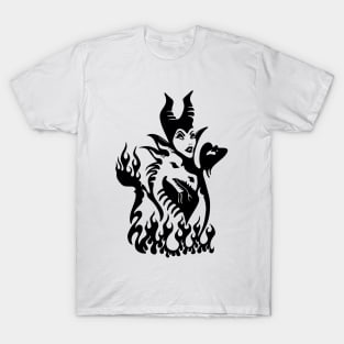 Maleficent's Pets (black) T-Shirt